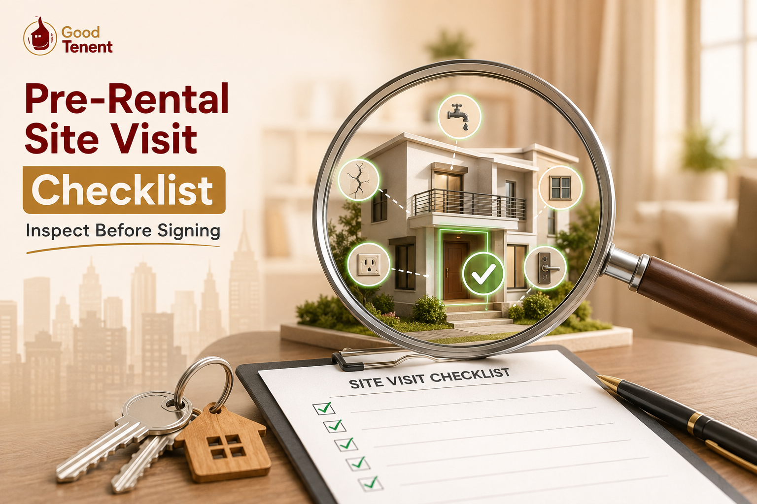 Pre-Rental Site Visit Checklist: Inspect Before Signing